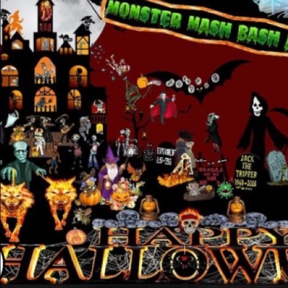 50 10x13 Poly Mailers Halloween Shipping Envelopes PRICE IS FIRM MONSTER Fall - Picture 8 of 8
